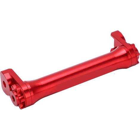 Teleskoplenker aus Aluminiumlegierung, leichtes ausziehbares Rad, für Brompton 3sixty Faltrad, 124 mm Faltlänge, rot (1/5)