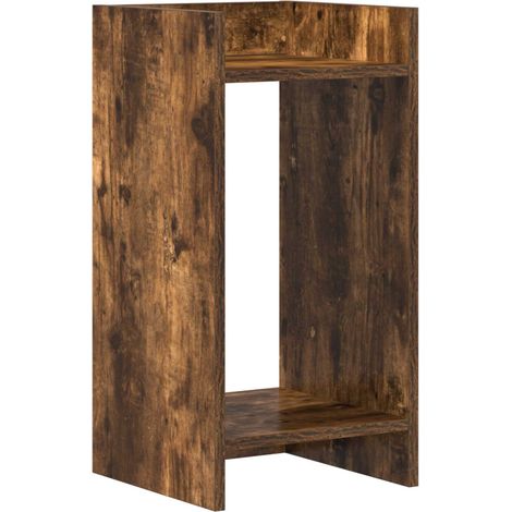 Maison Exclusive - Supporto per piante Rovere Fumo 30 x 30 x 60 cm (1/5)