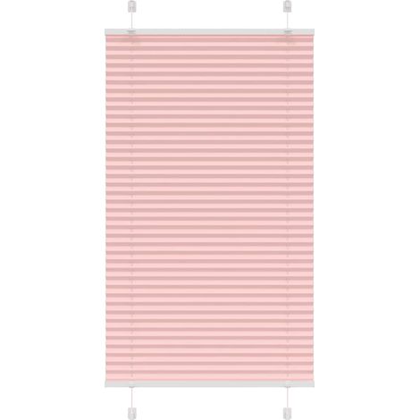 Plissee Rosa 80x100 cm Stoffbreite 79,4 cm Polyester