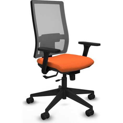 Piqueras y Crespo Horna chaise bureau gris ergonomique