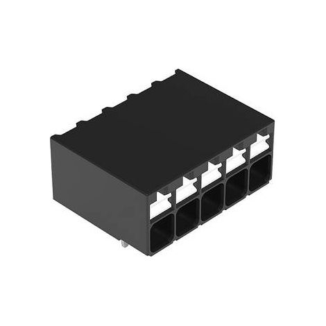 WAGO 2086-1225/300-000 Borne pour circuits imprimés 1.50 mm² Nombre de pôles 5 noir 1 pc(s) X514072 (1/2)
