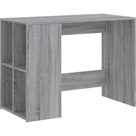 Maison Exclusive - Schreibtisch Grau Sonoma 102x50x75 cm Holzwerk