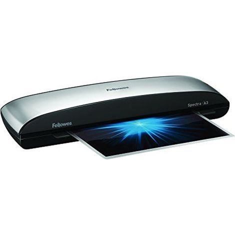 Plastificadora Fellowes Spectra A3/ hasta A3 y 125 Micras/ Gris y Negra (1/5)