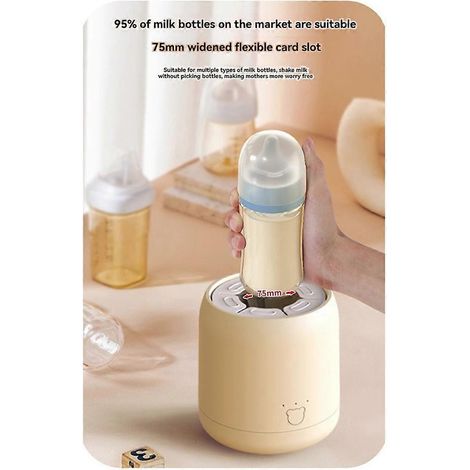 Milchshaker 75 mm, flexibler Kartenschlitz, verstellbarer elektrischer Milchmixer