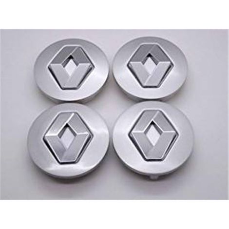 Satz mit 4 Aluminium-Radkappen 8200043899 Renault 60 mm - Marke (1/3)