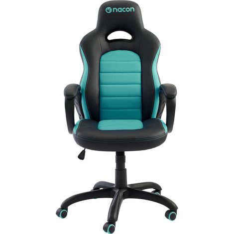 Nacon CH-350 Silla PC Gaming Altura Ajustable Negro/Blanco Asiento Acolchado 110kg Max 5 Ruedas Ergonómica (1/4)