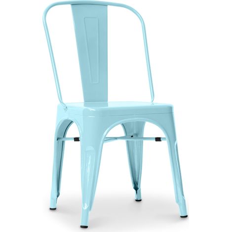 Silla de Comedor de Acero - Diseño Industrial - Nueva Edicion - Stylix (1/5)