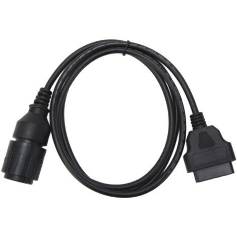 Cble d'extension adaptateur OBD2 10 broches à 16 broches pour moto, outil de codage de Diagnostic de remplacement pour F650 pour ICOM D (1/4)
