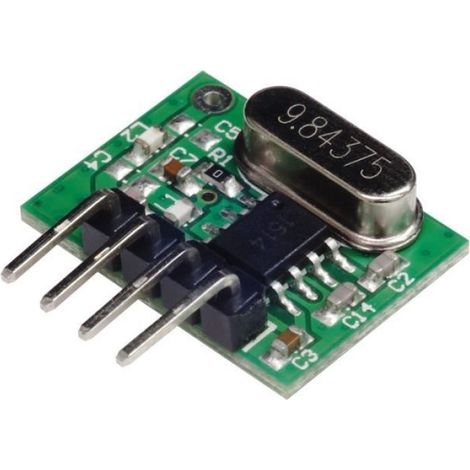315 mhz RF Émetteur et Récepteur Superhétérodyne UHF ASK Télécommande Module Kit À Puce À Faible Puissance Pour Arduino- ARM-MCU (1/4)