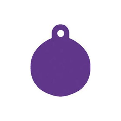 Targhetta per collana Imarc Circle Lilla (1/2)