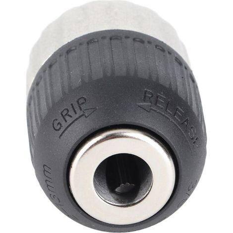 Mandrin de Perceuse Automatique 213 mm, Filetage 3/8" - 24 UNF, pour Perceuses à Colonnes et Fixes, Outil de Perçage Professionnel
