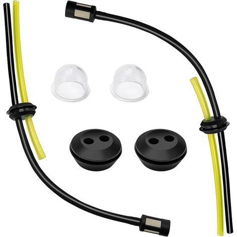 kits de filtres à carburant universels, tuyau en caoutchouc pour débroussailleuse à essence, poire d'aspiration du filtre, joint de réservoir de carburant, pour débroussailleuses et coupe-bordures (1/5)