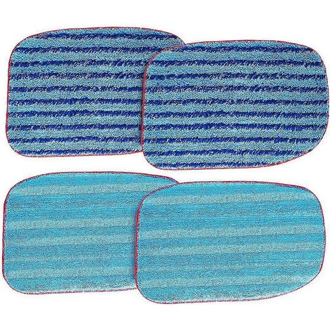 Lingettes de rechange pour balai vapeur A1375-100/101, compatibles avec les nettoyeurs vapeur McCulloch MC1375 et Poulan Pro PP270 - Lot de 4 (1/5)