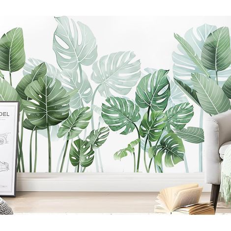 Stickers Muraux Jungle Tropicale Feuilles Tropicales Stickers (1/5)