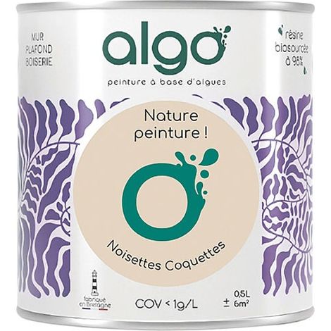 Pintura ecológica 0.5 L Beige Las Castañas Coquetas - Algo