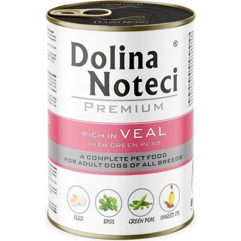 Dolina Noteci Premium vitello con piselli 400g