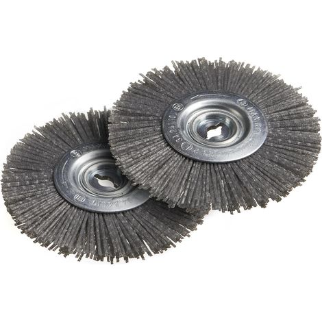 Spazzole per fughe, nylon, set da 2 per 968744 2 in 1 Fugenturbo con cassetta di raccolta