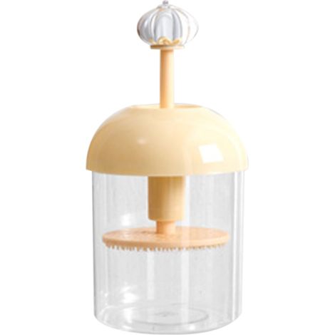 Gobelet Mousse Nettoyant Visage Automatique Transparent Pour Voyage Et Usage Quotidien - Beige (1/5)
