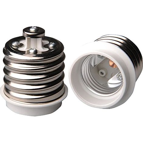 Adapter für Leuchtmittel E27 - E40