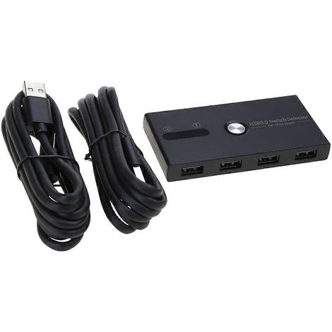 USB 3.0-Umschalter, Drucker-Sharing-Hub, KVM-Switch-Wahlschalter, Dock