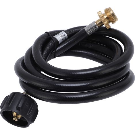 Propane Adapter Hose 1 lb to 20 lb Converter Replacement for QCC1/Type1 Tank Connects 1 LB Bulk Portable Appliance to 20 lb Propane Tank (1/5)