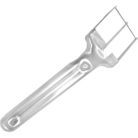 Outil Coupe-Pastèque Manche ergonomique antidérapant en acier inoxydable Outil de décoration fruitière pour pastèque, mangue, ananas pour Melons, Ananas, Maison, Camping, Barbecue, Pique-nique (1/5)