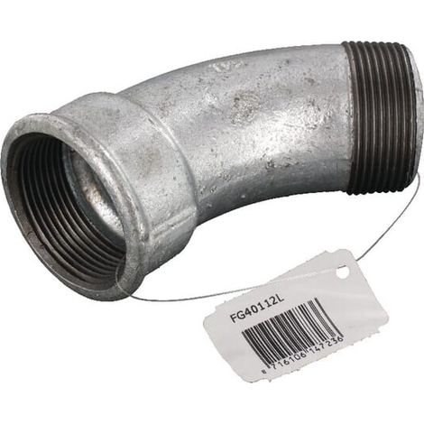 Codo 45掳 galv hem/macho 1 1/2" UNIVERSAL FG40112L