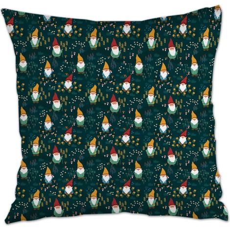 Housse de coussin 45x45 cm en polyester résistant aux tachespour anniversaire, la Saint-Valentin, Noël (1/5)