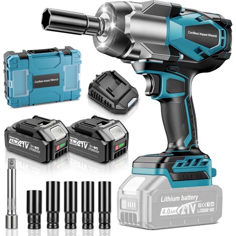 Visseuse à percussion sans fil 800 Nm compatible avec 18 V, 1/2" (1/5)