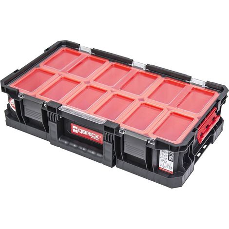 Sistema QBRICK DOS ORGANIZADOR Plus con tapa, caja de herramientas grande de 14,3 l (1/5)