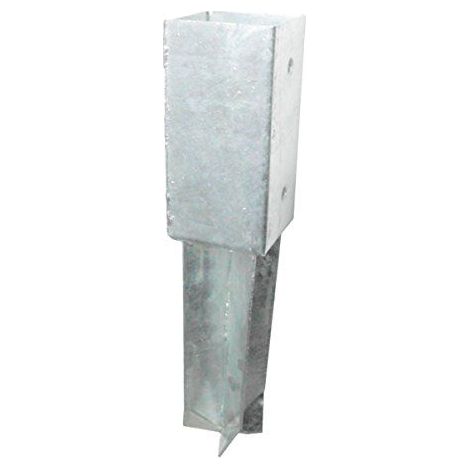 Connex HV4332 Douilles au Sol pour betonner, 91 x 91 x 350 mm, galvanise au Chaud