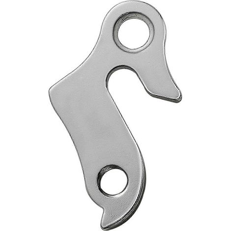 Crochet de dérailleur arrière de vélo en alliage d'aluminium compatible avec l'adaptateur de cliquet de fourche arrière de VTT compatible avec la plupart des crochets de dérailleur de taille 1 (1/5)