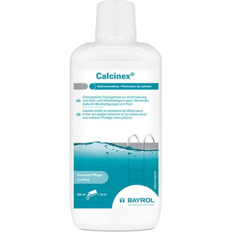Bayrol – Anti-calcaire de piscine 1L – Prévention dépôts calcaires et taches – Efficacité longue durée – Compatible chlore et brome