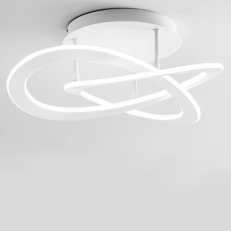 Plafonnier Yara P/G C 50W Led 2400Lm 3000K En Aluminium Blanc Et Silicone - Gealuce Dimmable Phase Cut+Push (1/5)