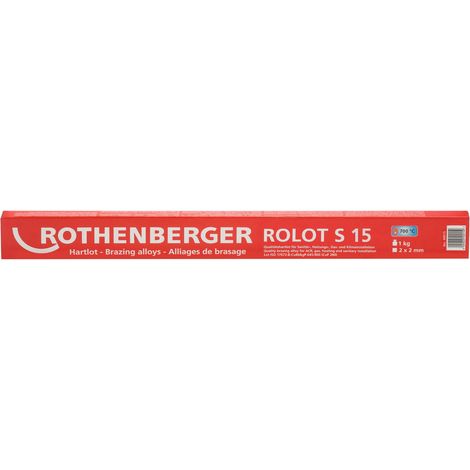ROTHENBERGER ROLOT S15,nach ISO 17672, 2x2x500mm, 1kg - 40015 (1/2)