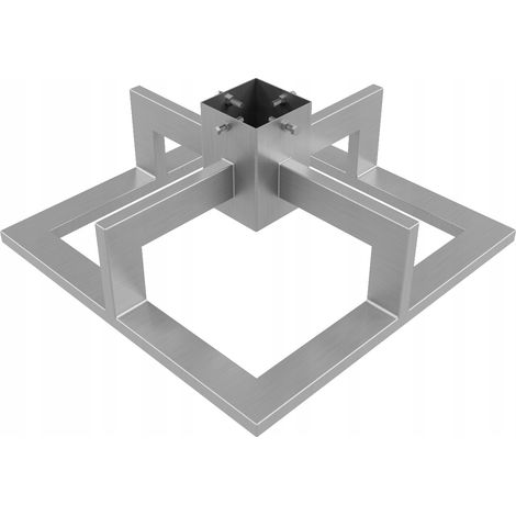Soporte de acero inoxidable para árbol de Navidad, para árbol de Navidad tipo loft, SKW4 (1/4)