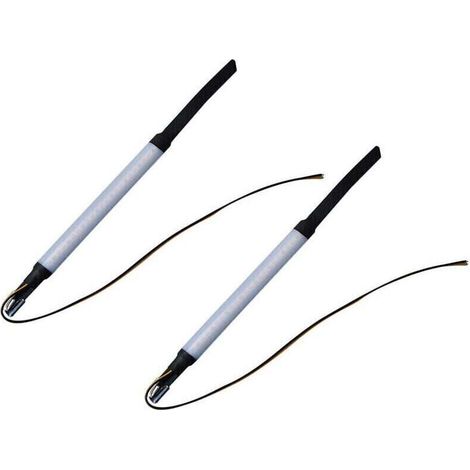 2 pezzi Striscia LED per indicatori di direzione anteriori per moto, stile 2-Crezuo