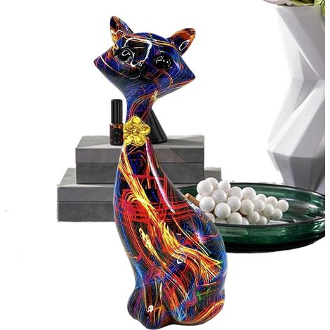 Animale De Bureau Figurine en Rsine Statue Maison en Forme (1/5)
