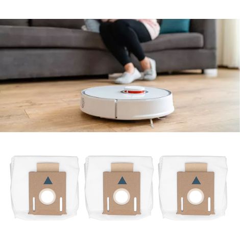 [Juego de 3 bolsas de filtro] Compatible con DEEBOT T8 MAX / T8 AIVI+ / T9 MAX / T9 AIVI+ - Tejido no tejido / Meltblown (1/5)