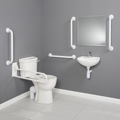 Comfort Rimless CC Doc M Wht Rails LVR