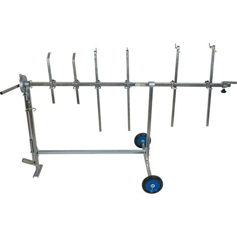 KS Tools Caballete de carrocería giratorio metálico 140.2384