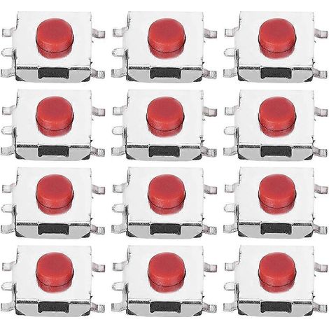 200 Stück taktile Drucktaster für elektronische Produkte, berührungsempfindliche Patches, 6 x 6 x 3,1 mm