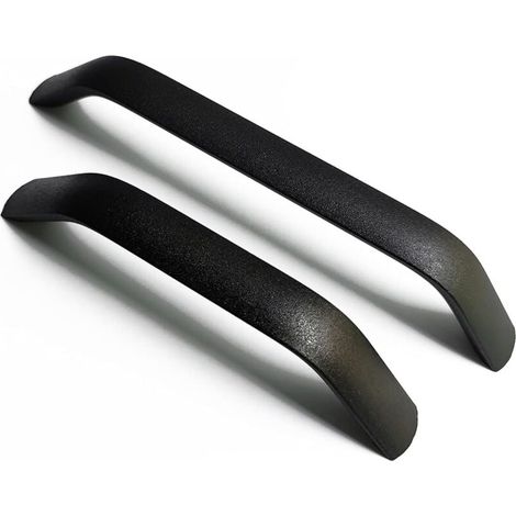 2 Poignées Tiroir Noires Entraxe 160mm (1/4)