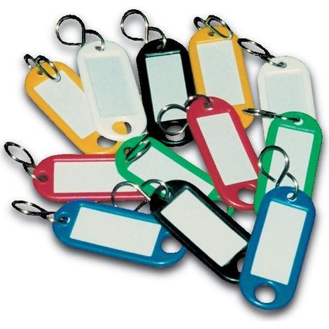 Porte-étiquettes jaune avec esse paquet de 100 - CHAPUIS - 7122/13J