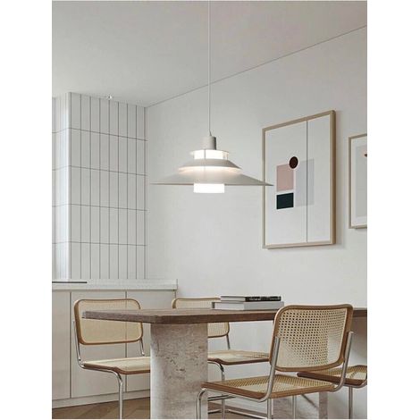 Lampadario A Sospensione Stile Vintage Lampada Industriale Porta Lampadina E27 (1/4)