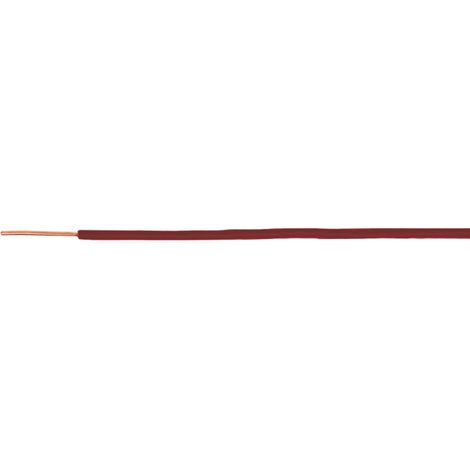 Installationskabel H07V-U (DY) 1,5 rot /100m/