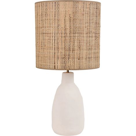 [NEUWERTIG] B-Ware MARKET SET Portinatx M Tischleuchte Lampe weiß Höhe 58cm Beleuchtung Modern (1/2)