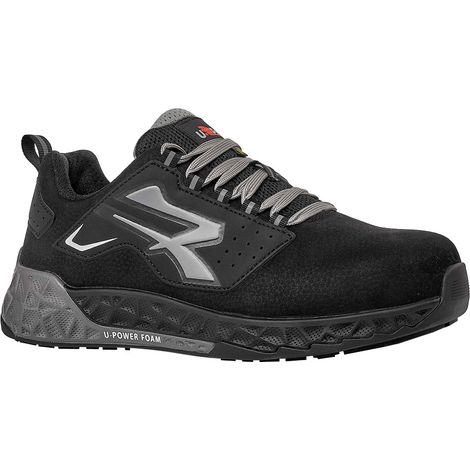 U-Power Gregor ESD S3S HI HRO FO SR Sicherheitsschuhe - 44 EU - Schwarze
