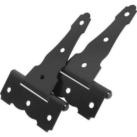 de porte de grange NUOBESTY 12 7 cm 5 pouces noir mat 2 (1/5)