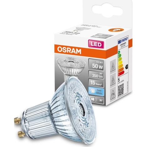 Osram - led star par16 - (50)-36° - 4.3w/840 230v gu10 fs1 - 4058075112582 - 4058075112582 (1/3)